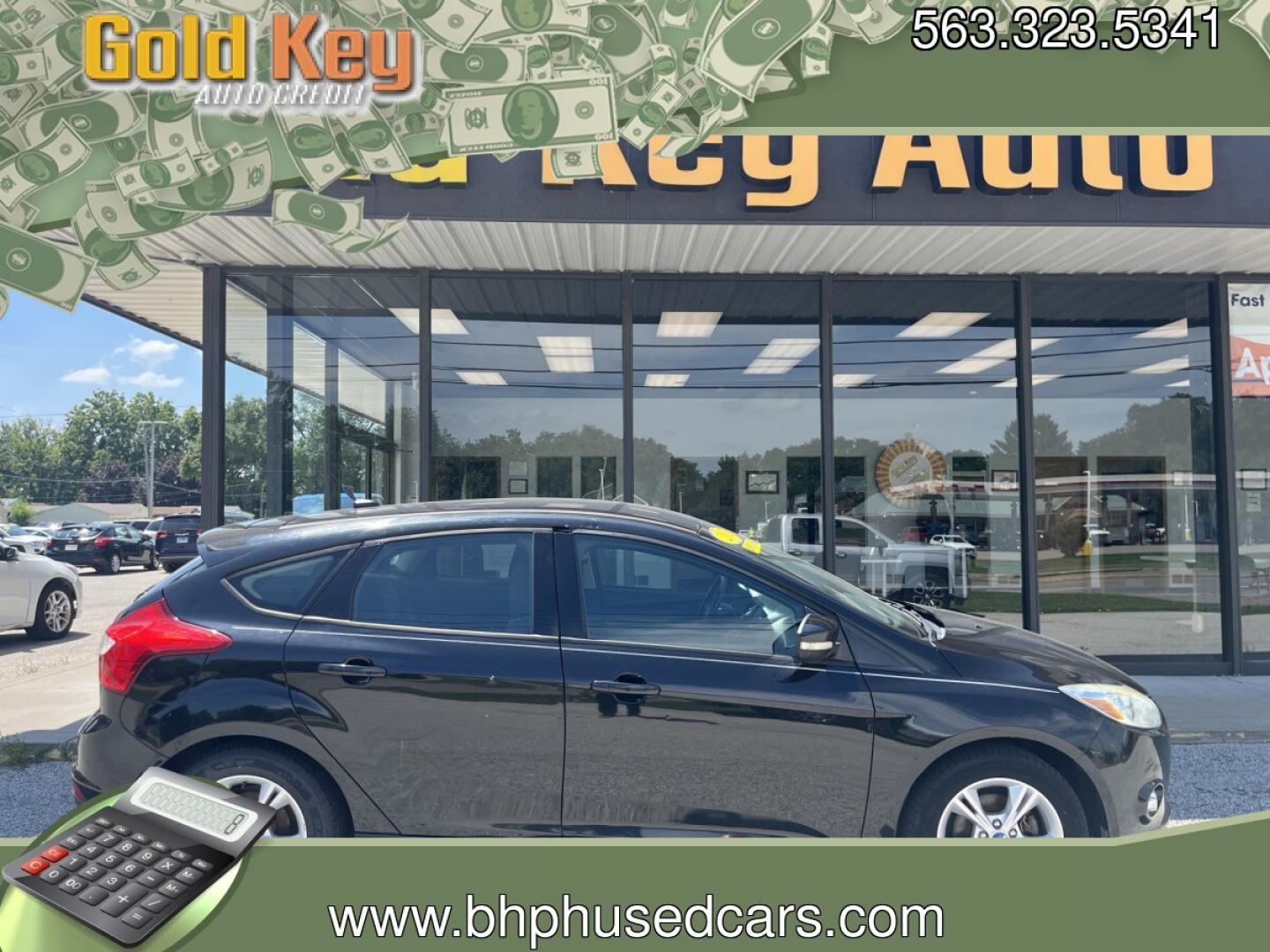 2012 Ford Focus SE (1FAHP3K22CL) with an 2.0L L4 DOHC 16V engine, located at 1633 W Kimberly, Davenport, IA, 52806, (563) 323-5341, 41.559456, -90.598732- Photo#0