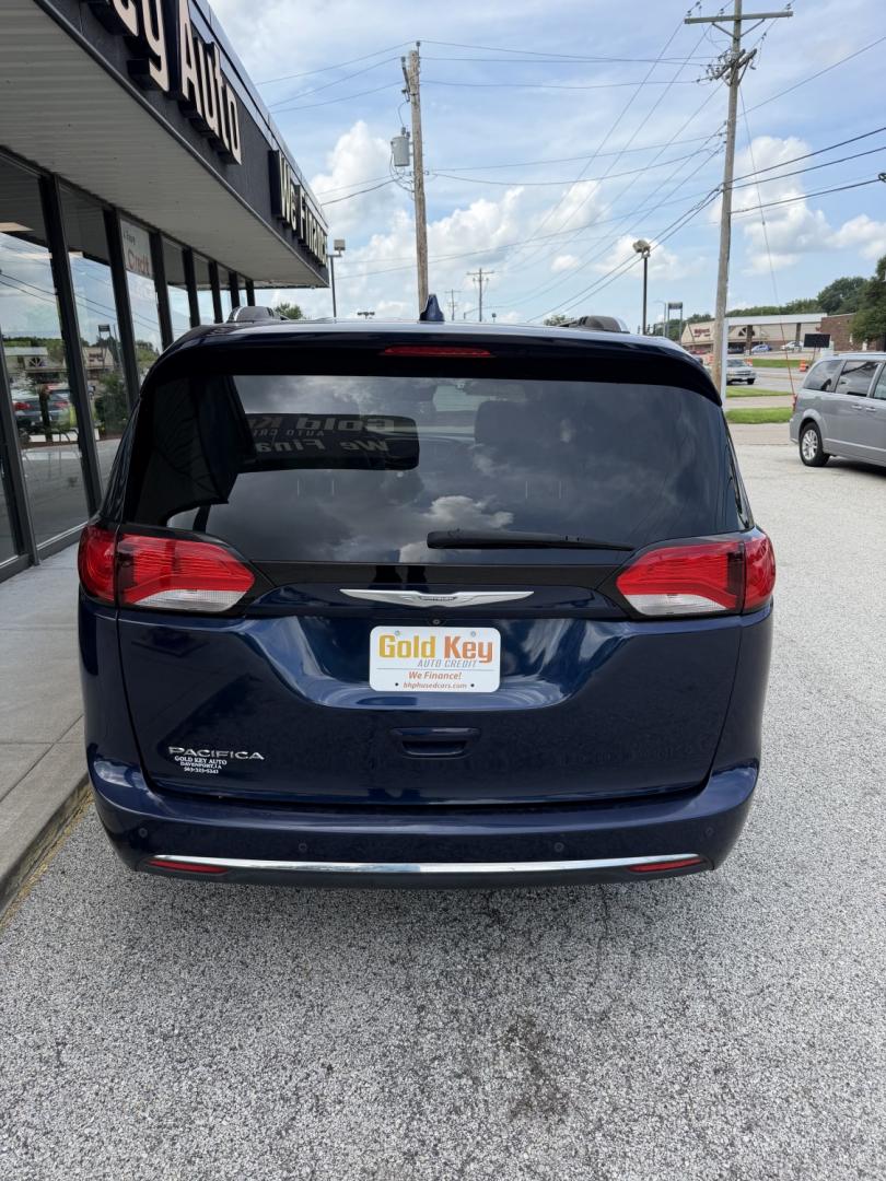 2017 Jazz Blue Pearl Coat Chrysler Pacifica Touring-L Plus (2C4RC1EG4HR) with an 3.6L V6 DOHC 24V engine, 9-Speed Automatic transmission, located at 1633 W Kimberly, Davenport, IA, 52806, (563) 323-5341, 41.559456, -90.598732- Photo#2