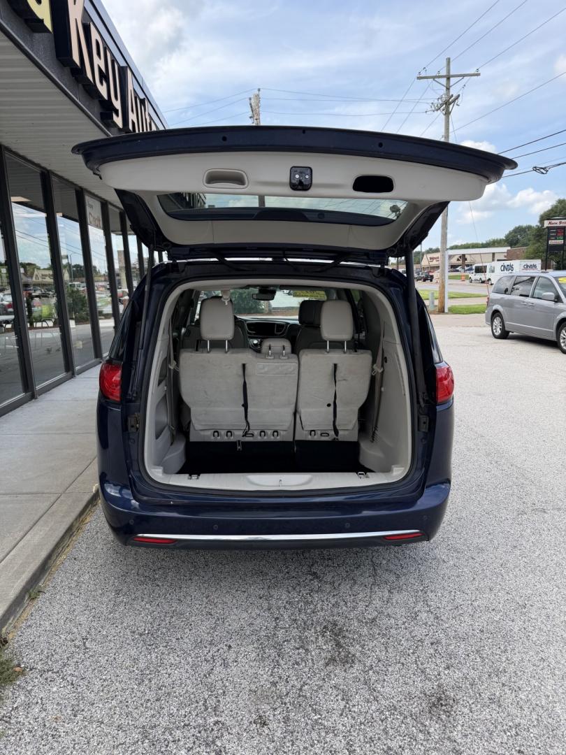 2017 Jazz Blue Pearl Coat Chrysler Pacifica Touring-L Plus (2C4RC1EG4HR) with an 3.6L V6 DOHC 24V engine, 9-Speed Automatic transmission, located at 1633 W Kimberly, Davenport, IA, 52806, (563) 323-5341, 41.559456, -90.598732- Photo#3