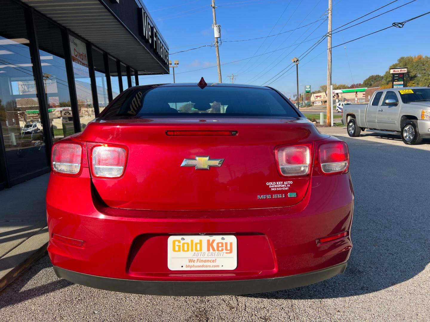 2013 Crystal Red Tintcoat Chevrolet Malibu ECO 1SA (1G11D5RR2DF) with an 2.4L L4 DOHC 16V engine, 6-Speed Automatic transmission, located at 1633 W Kimberly, Davenport, IA, 52806, (563) 323-5341, 41.559456, -90.598732 - Photo#4