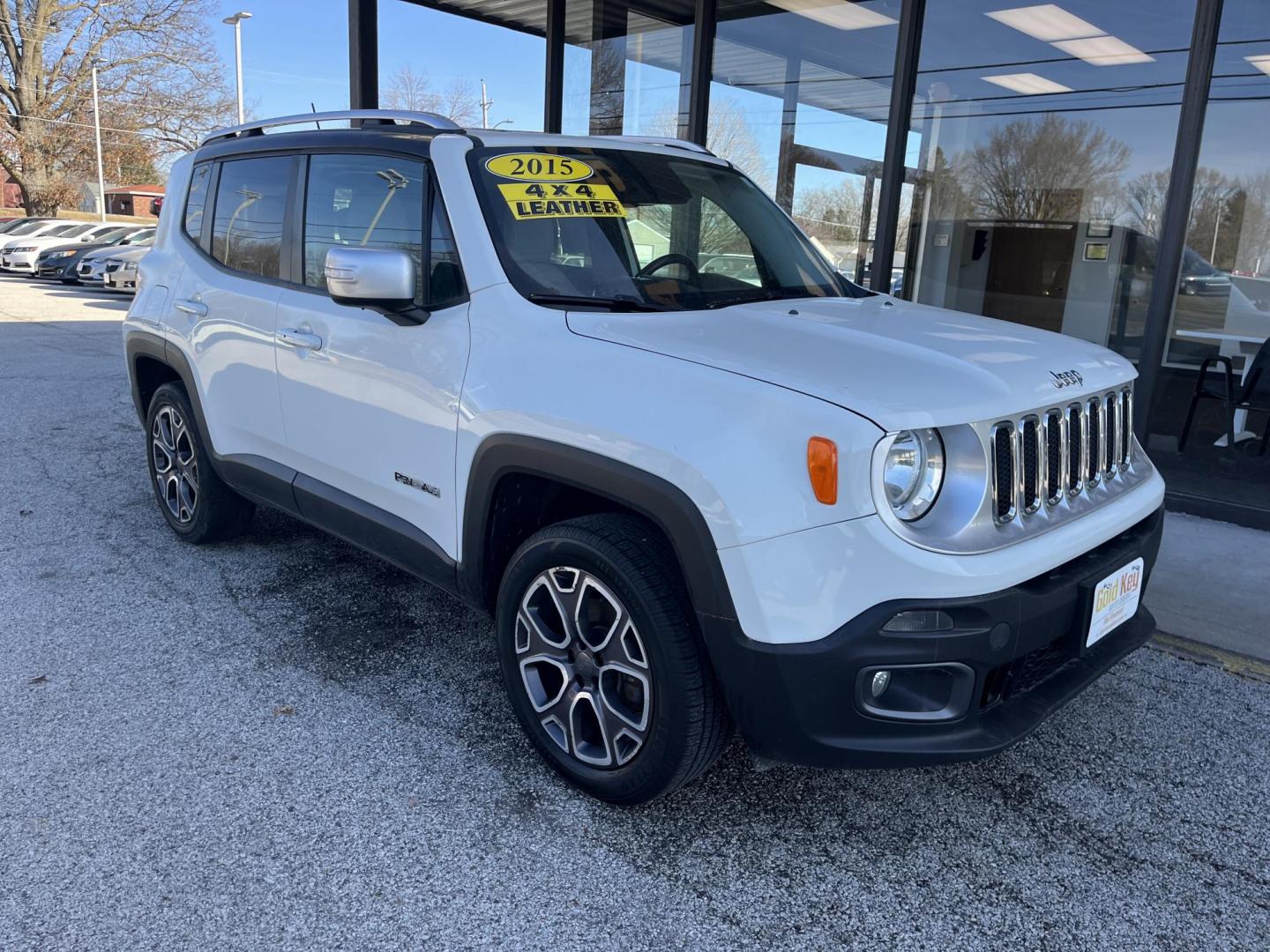 2015 White Jeep Renegade Limited (ZACCJBDT0FP) , located at 1633 W Kimberly, Davenport, IA, 52806, (563) 323-5341, 41.559456, -90.598732 - Photo#1