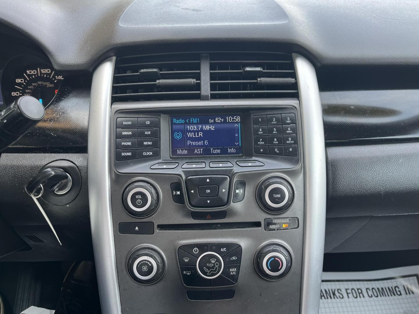 2013 Deep Impact Blue Metallic Ford Edge SE AWD (2FMDK4GC0DB) with an 3.5L V6 DOHC 24V engine, 6-Speed Automatic transmission, located at 1633 W Kimberly, Davenport, IA, 52806, (563) 323-5341, 41.559456, -90.598732 - Photo#7