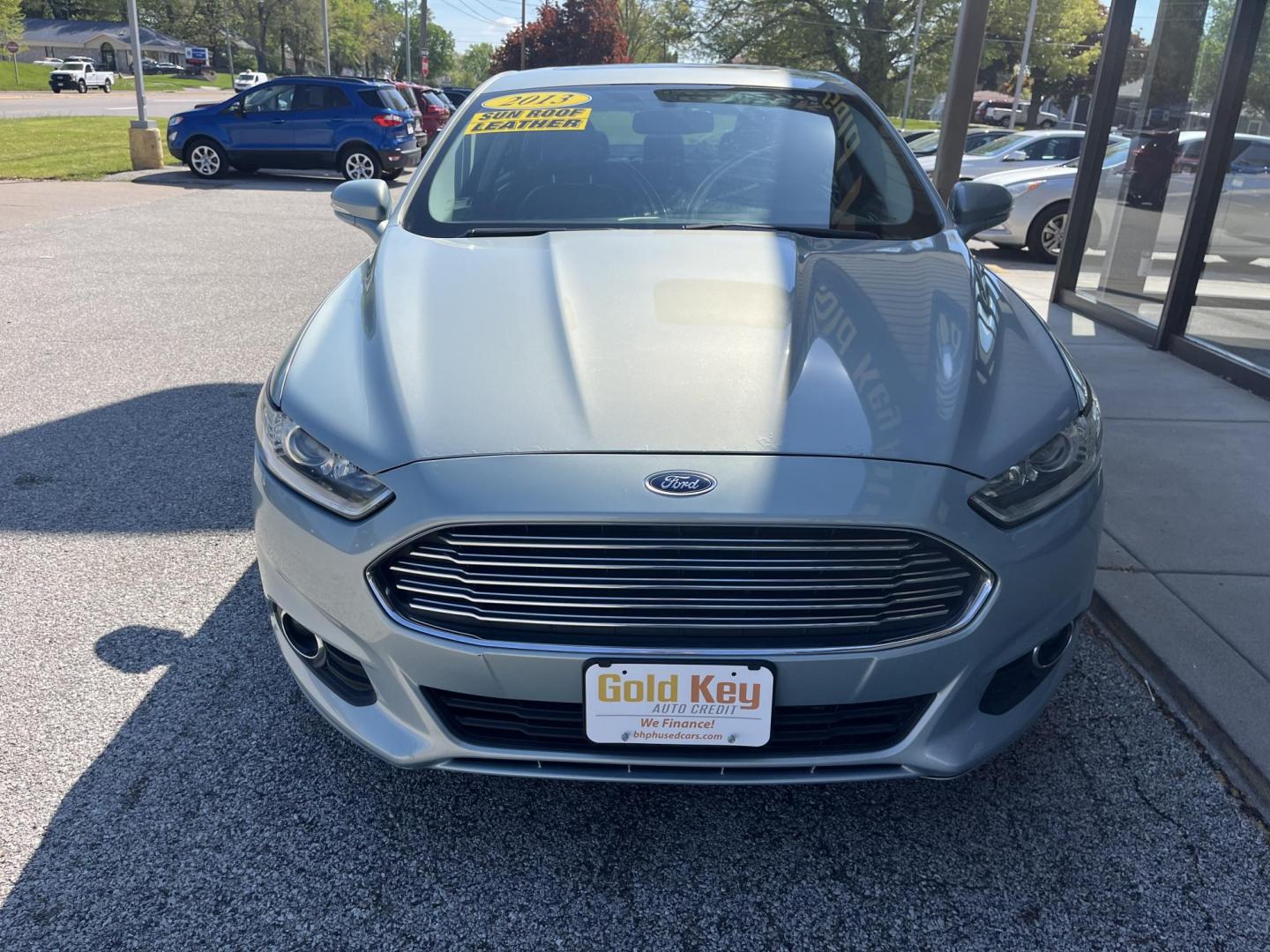 2013 Ginger Ale Ford Fusion Hybrid SE (3FA6P0LU8DR) with an 2.0L L4 DOHC 16V HYB engine, CVT transmission, located at 1633 W Kimberly, Davenport, IA, 52806, (563) 323-5341, 41.559456, -90.598732 - Photo#1
