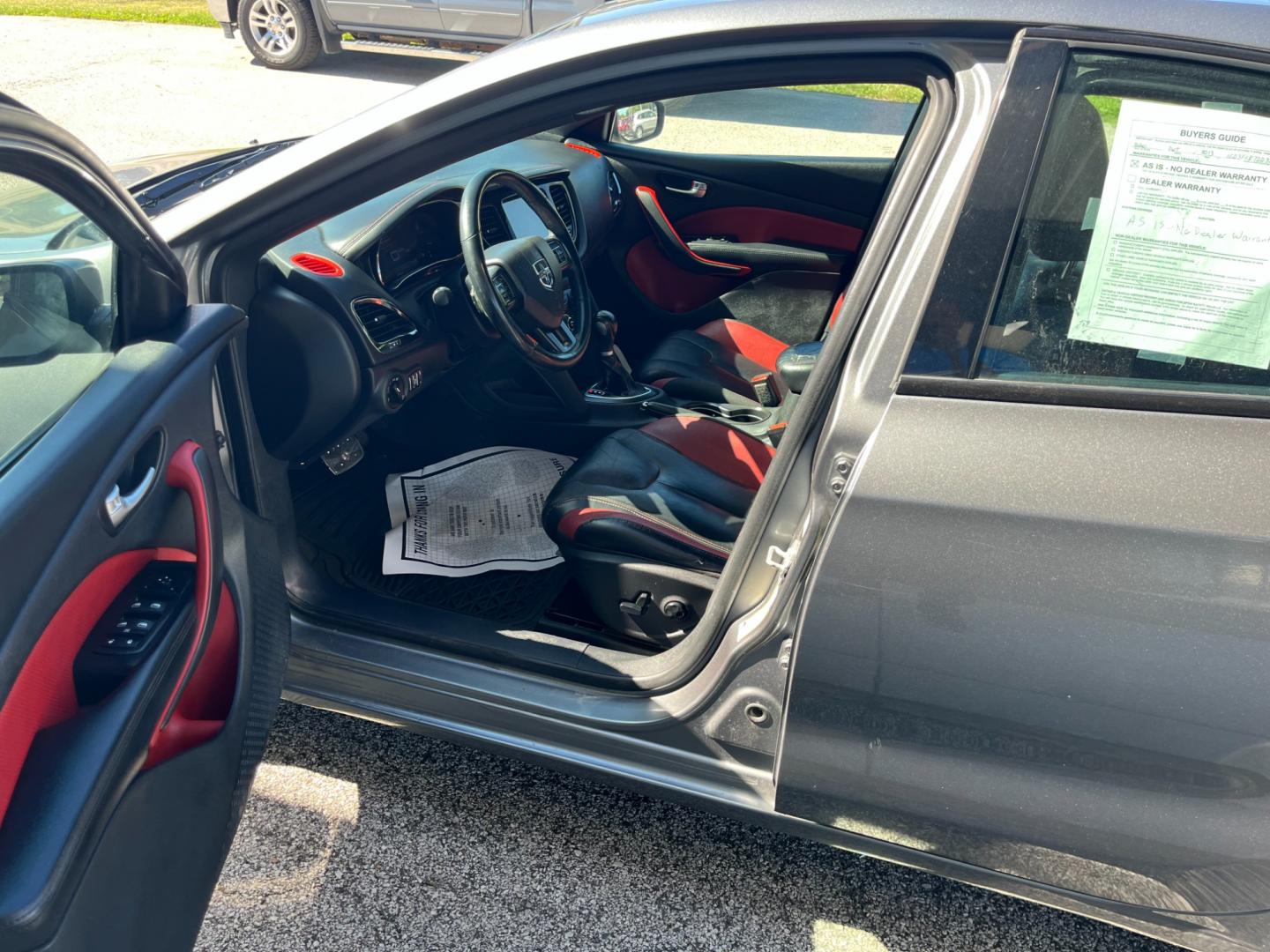 2013 Maximum Steel Metallic Dodge Dart Limited (1C3CDFCB7DD) with an 2.0L L4 DOHC 16V TURBO engine, located at 1633 W Kimberly, Davenport, IA, 52806, (563) 323-5341, 41.559456, -90.598732 - Photo#7