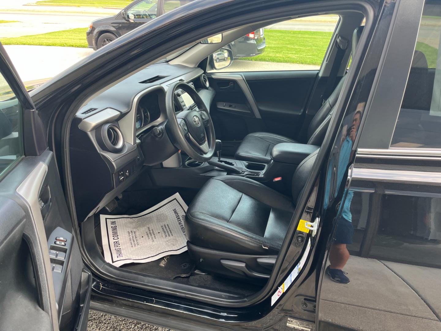 2016 Black Toyota RAV4 LE AWD (2T3BFREV1GW) with an 2.5L L4 DOHC 16V engine, 6-Speed Automatic transmission, located at 1633 W Kimberly, Davenport, IA, 52806, (563) 323-5341, 41.559456, -90.598732 - Photo#7