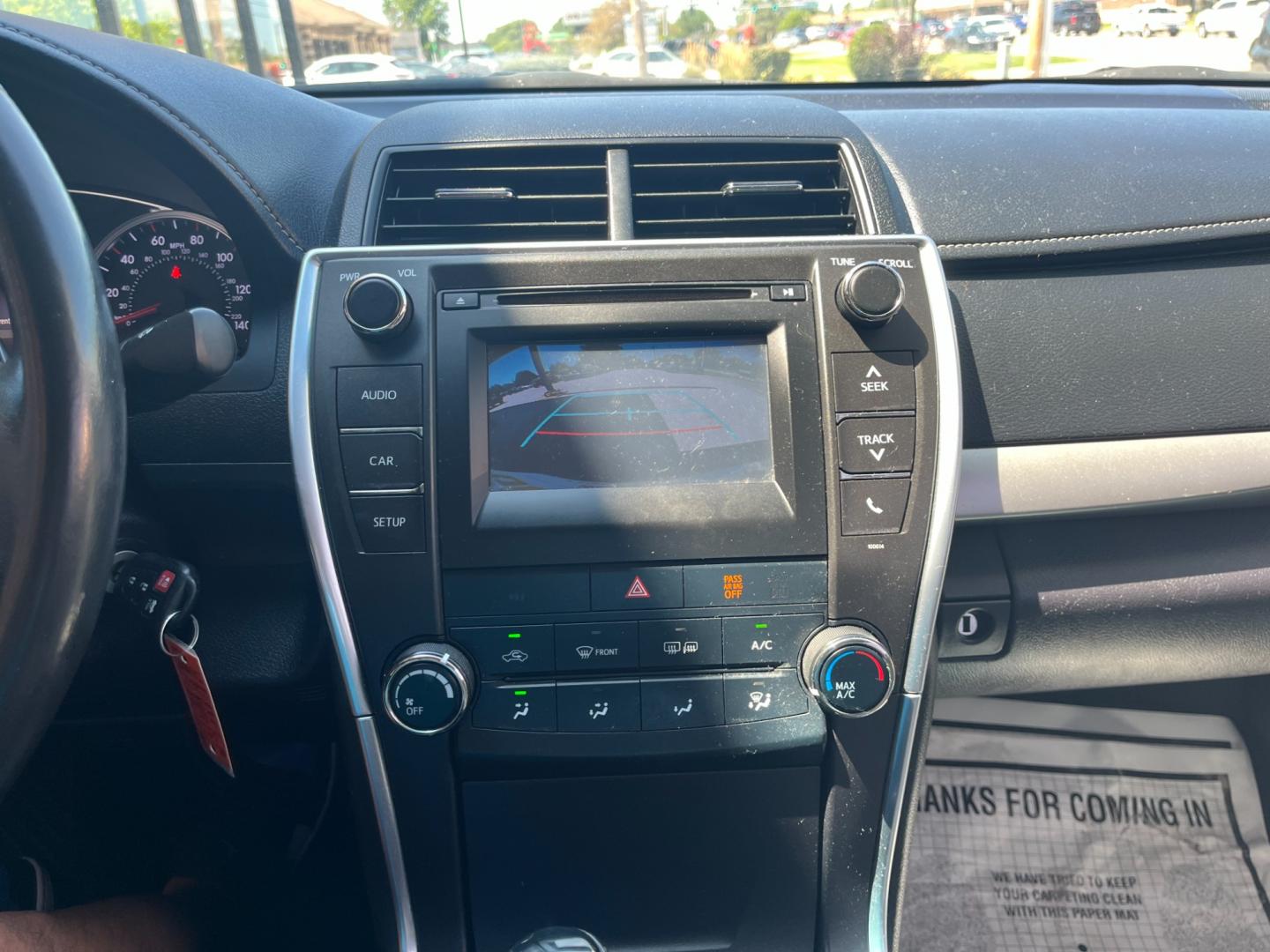 2017 Cosmic Gray Mica Toyota Camry SE (4T1BF1FK4HU) with an 2.5L L4 DOHC 16V engine, 6-Speed Automatic transmission, located at 1633 W Kimberly, Davenport, IA, 52806, (563) 323-5341, 41.559456, -90.598732 - Photo#7