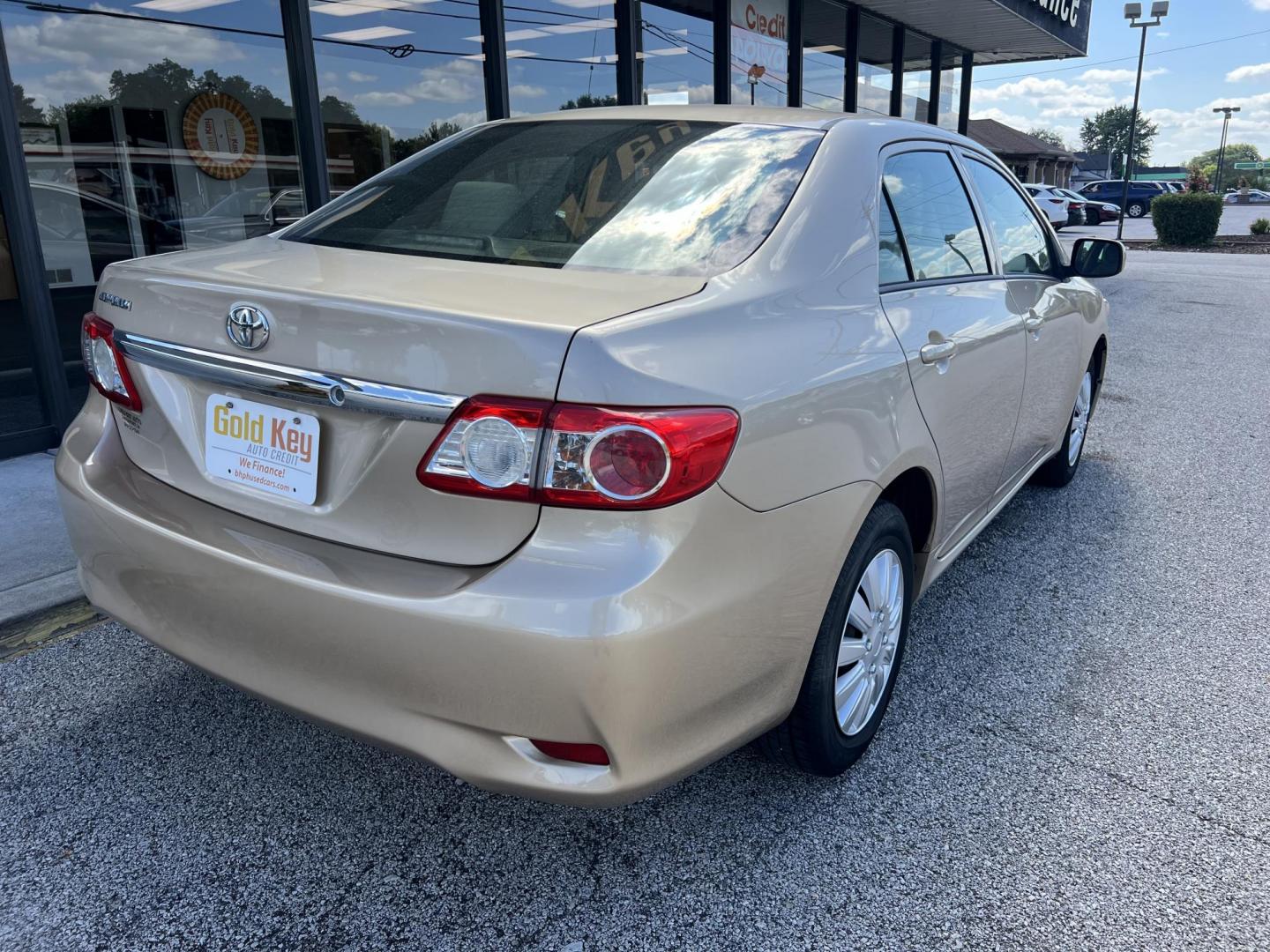 2012 Sandy Beach Metallic Toyota Corolla L 4-Speed AT (2T1BU4EE7CC) with an 1.8L L4 DOHC 16V engine, 4-Speed Automatic transmission, located at 1633 W Kimberly, Davenport, IA, 52806, (563) 323-5341, 41.559456, -90.598732 - Photo#3