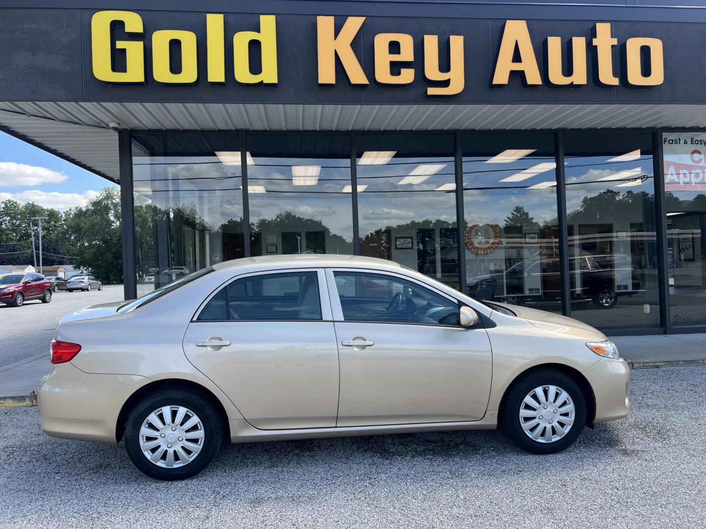 2012 Sandy Beach Metallic Toyota Corolla L 4-Speed AT (2T1BU4EE7CC) with an 1.8L L4 DOHC 16V engine, 4-Speed Automatic transmission, located at 1633 W Kimberly, Davenport, IA, 52806, (563) 323-5341, 41.559456, -90.598732 - Photo#0