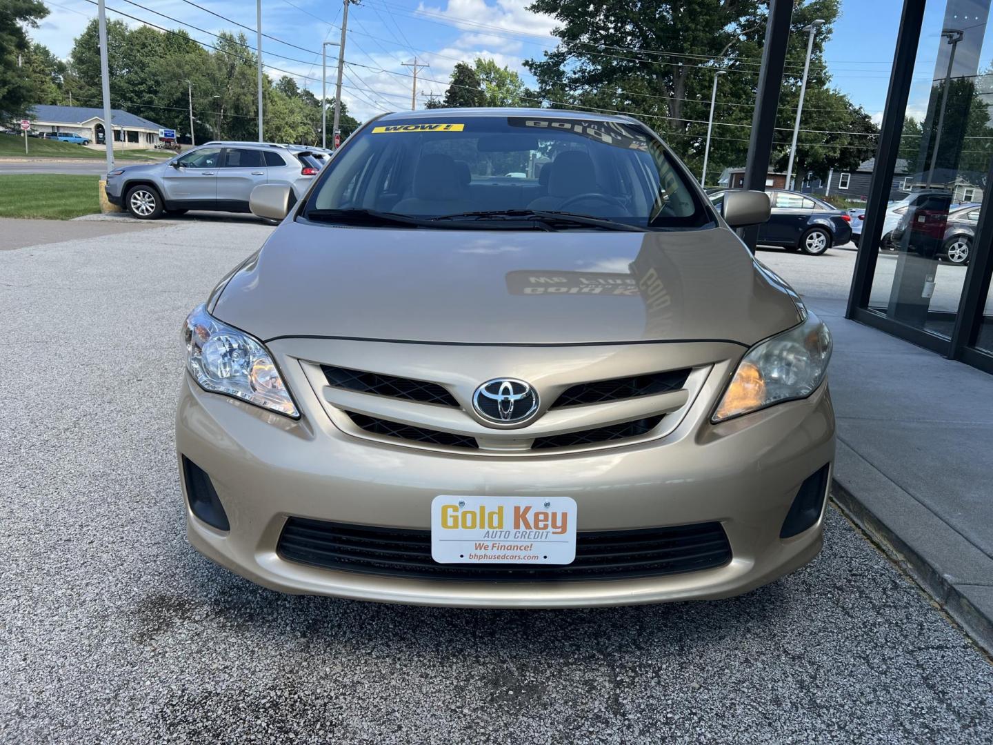 2012 Sandy Beach Metallic Toyota Corolla L 4-Speed AT (2T1BU4EE7CC) with an 1.8L L4 DOHC 16V engine, 4-Speed Automatic transmission, located at 1633 W Kimberly, Davenport, IA, 52806, (563) 323-5341, 41.559456, -90.598732 - Photo#2