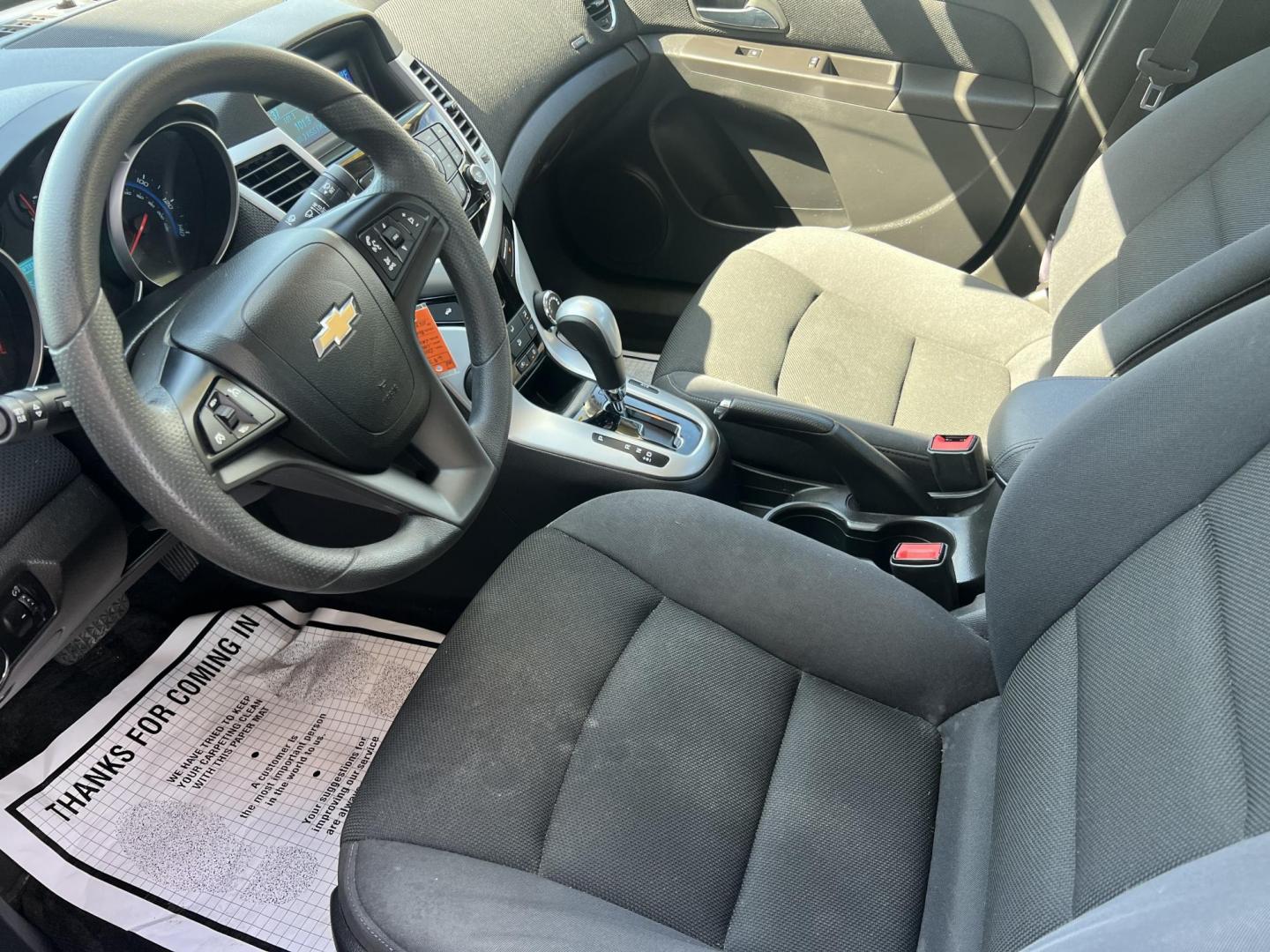 2016 Black Chevrolet Cruze Limited 1LT Auto (1G1PE5SBXG7) with an 1.4L L4 DOHC 16V TUR engine, 6-Speed Automatic transmission, located at 1633 W Kimberly, Davenport, IA, 52806, (563) 323-5341, 41.559456, -90.598732 - Photo#6