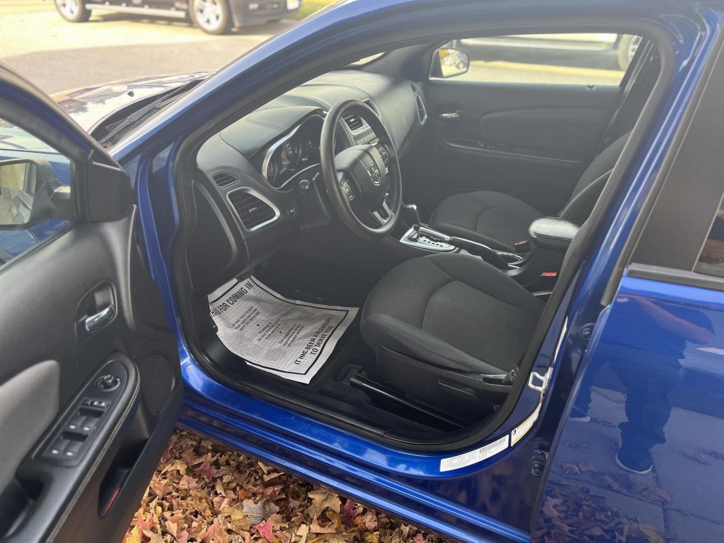 2013 Blue Dodge Avenger Base (1C3CDZAB6DN) with an 2.4L L4 DOHC 16V engine, 4-Speed Automatic transmission, located at 1633 W Kimberly, Davenport, IA, 52806, (563) 323-5341, 41.559456, -90.598732 - Photo#5