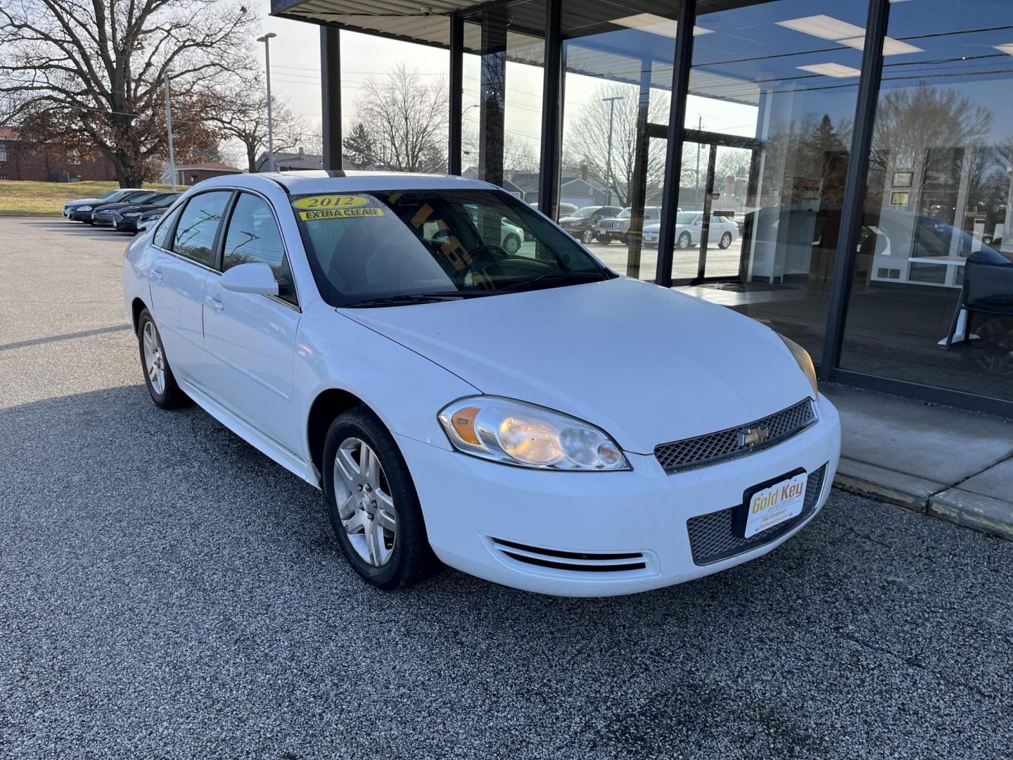 2012 White Chevrolet Impala LT (Fleet) (2G1WG5E38C1) with an 3.6L V6 DOHC 16V FFV engine, 6-Speed Automatic transmission, located at 1633 W Kimberly, Davenport, IA, 52806, (563) 323-5341, 41.559456, -90.598732 - Photo#2