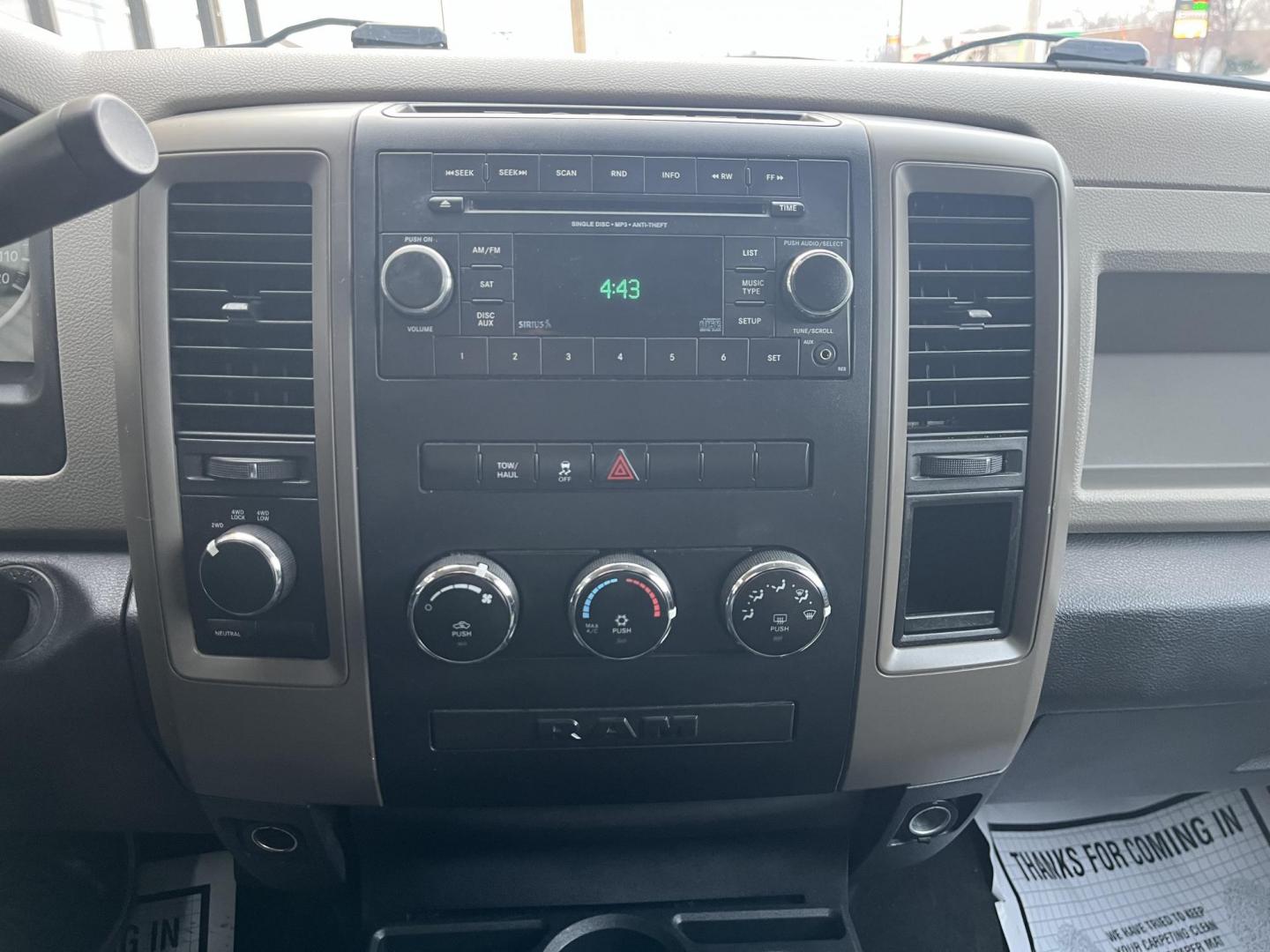 2012 Red Dodge Ram 1500 ST Crew Cab 4WD (1C6RD7KT5CS) with an 5.7L V8 OHV 16V engine, 6-Speed Automatic transmission, located at 1633 W Kimberly, Davenport, IA, 52806, (563) 323-5341, 41.559456, -90.598732 - Photo#6
