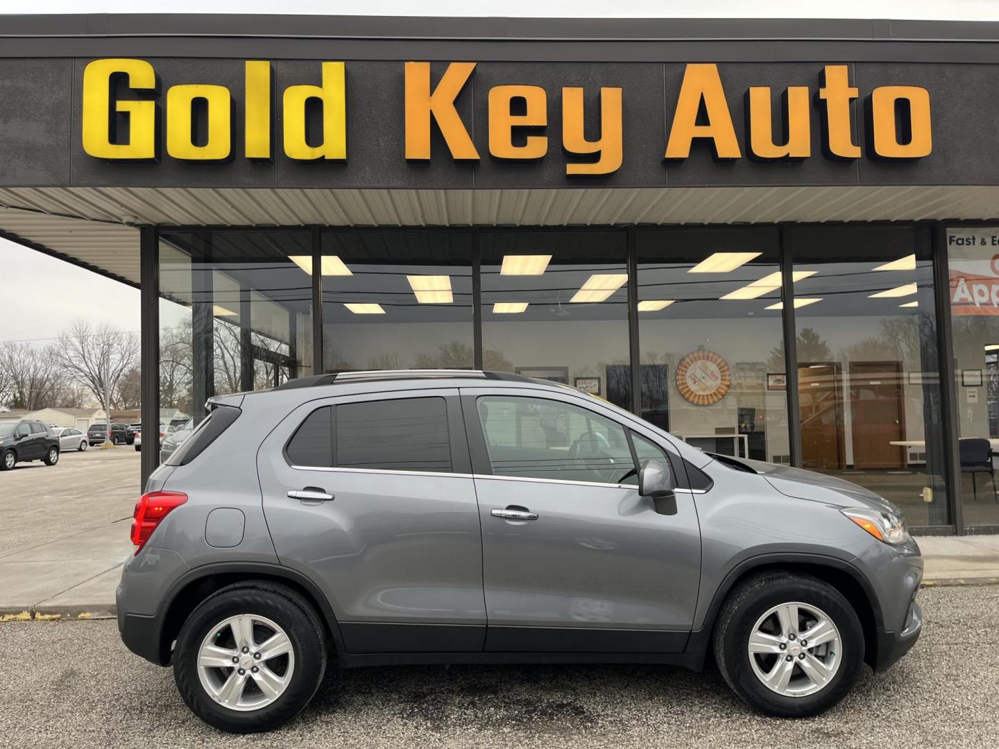 2019 Satin Steel Metallic Chevrolet Trax LT (KL7CJLSB6KB) with an Ecotec 1.4L I-4 DOHC engine, located at 1633 W Kimberly, Davenport, IA, 52806, (563) 323-5341, 41.559456, -90.598732 - Photo#0