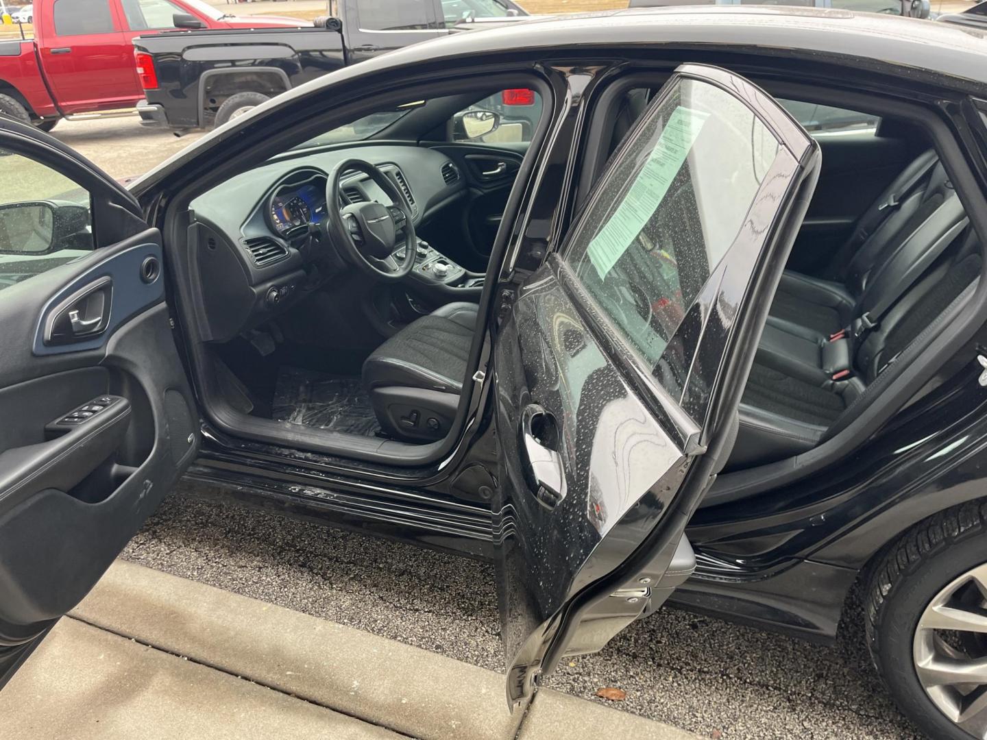 2015 Black Clearcoat Chrysler 200 S (1C3CCCBG3FN) with an 3.6L V-6 DOHC engine, located at 1633 W Kimberly, Davenport, IA, 52806, (563) 323-5341, 41.559456, -90.598732 - Photo#8