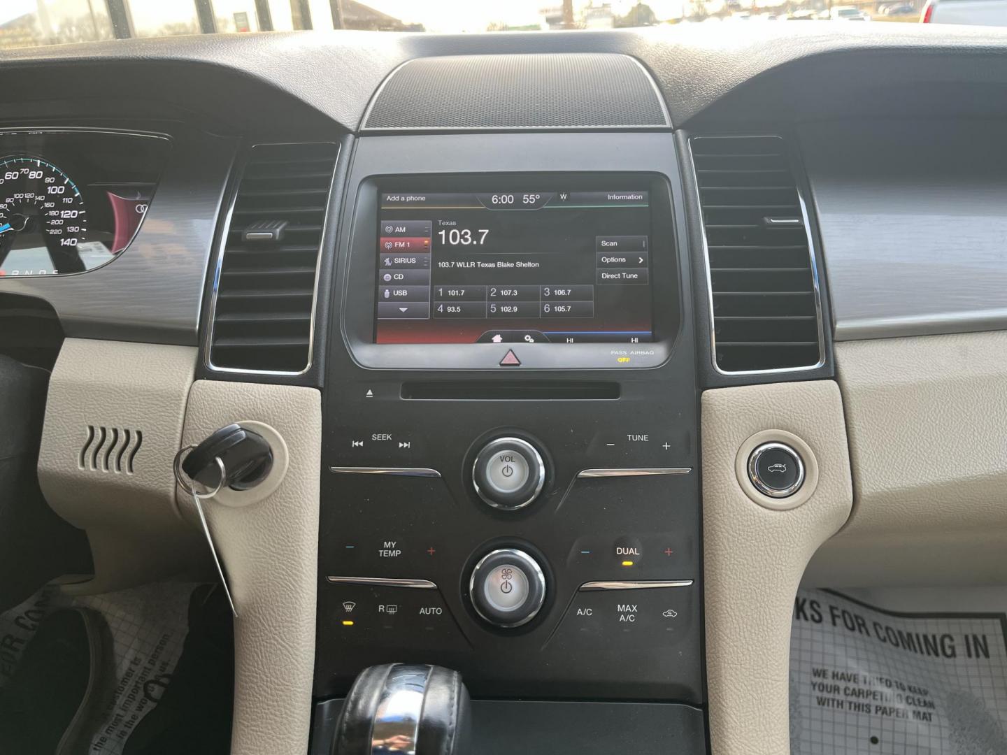 2013 Oxford White Ford Taurus SEL (1FAHP2E80DG) with an 3.5L V-6 DOHC engine, located at 1633 W Kimberly, Davenport, IA, 52806, (563) 323-5341, 41.559456, -90.598732 - Photo#7