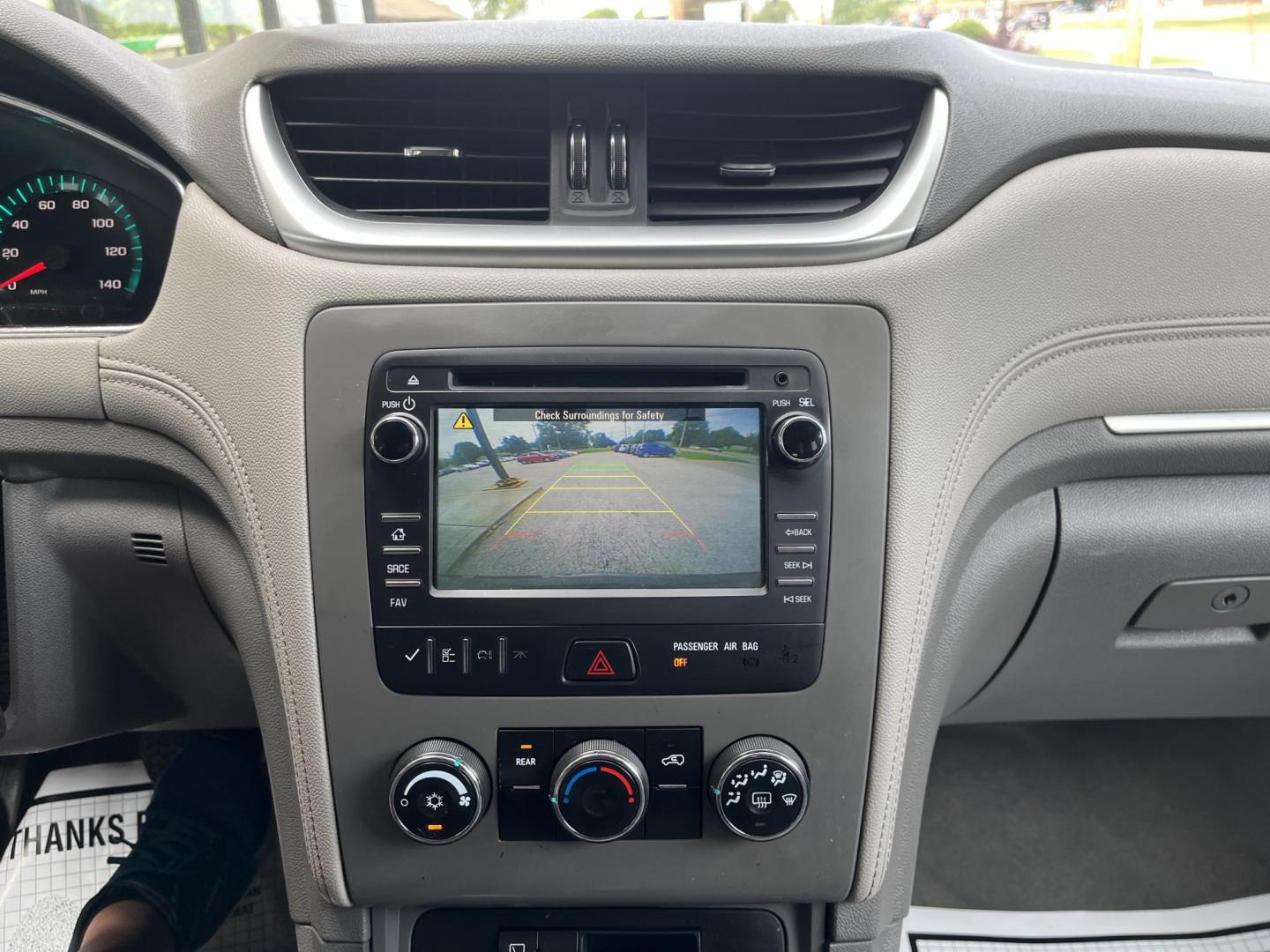 2017 Tungsten Metallic Chevrolet Traverse LS (1GNKRFEDXHJ) with an 3.6L V-6 gasoline direct injection engine, located at 1633 W Kimberly, Davenport, IA, 52806, (563) 323-5341, 41.559456, -90.598732 - Photo#7