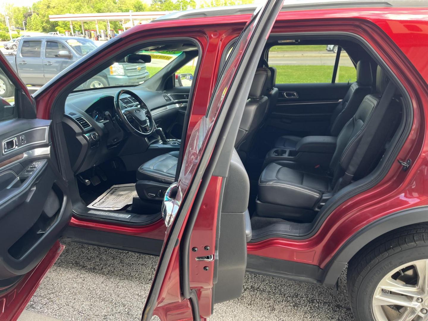 2016 Ruby Red Metallic Tinted Clearcoat Ford Explorer Limited (1FM5K8F8XGG) with an EcoBoost 2.3L I-4 gasoline direct injection engine, located at 1633 W Kimberly, Davenport, IA, 52806, (563) 323-5341, 41.559456, -90.598732 - Photo#8