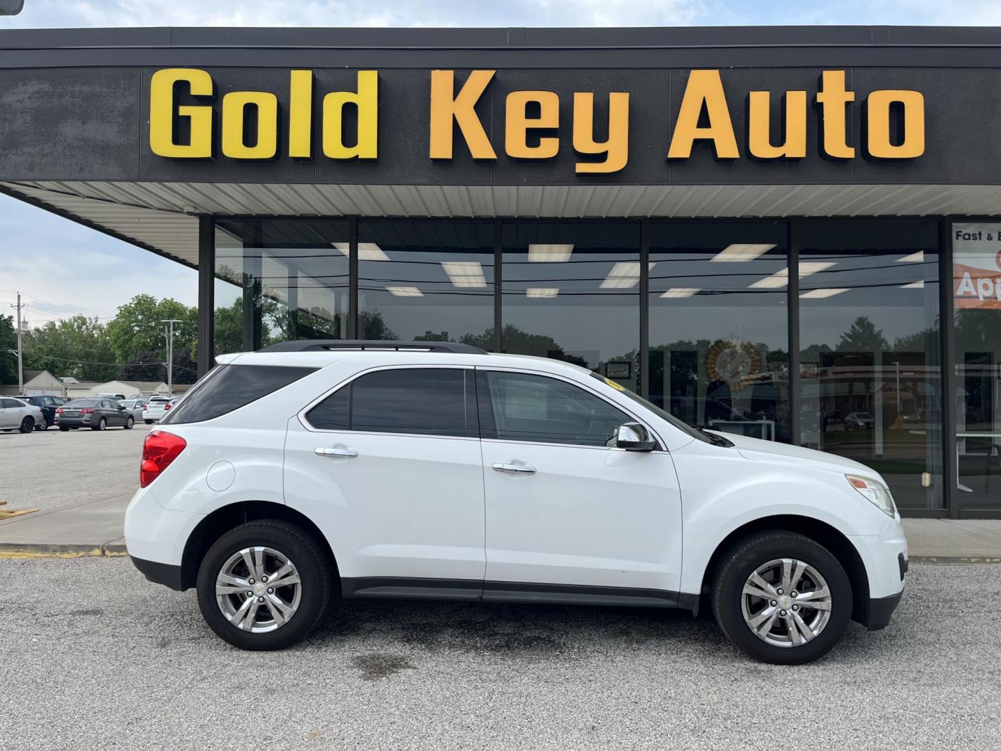 2015 White Diamond Tricoat Chevrolet Equinox 1LT (2GNALBEK1F6) , located at 1633 W Kimberly, Davenport, IA, 52806, (563) 323-5341, 41.559456, -90.598732 - Photo#0