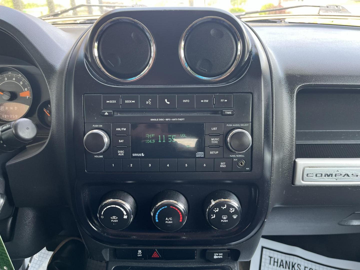 2016 True Blue Pearlcoat Jeep Compass Sport (1C4NJDBB9GD) with an 2.4L I-4 DOHC engine, located at 1633 W Kimberly, Davenport, IA, 52806, (563) 323-5341, 41.559456, -90.598732 - Photo#7
