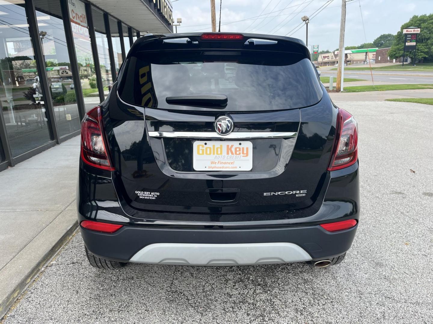 2019 Black Carbon Metallic Buick Encore AWD Sport Touring (KL4CJ2SBXKB) , located at 1633 W Kimberly, Davenport, IA, 52806, (563) 323-5341, 41.559456, -90.598732 - Photo#4
