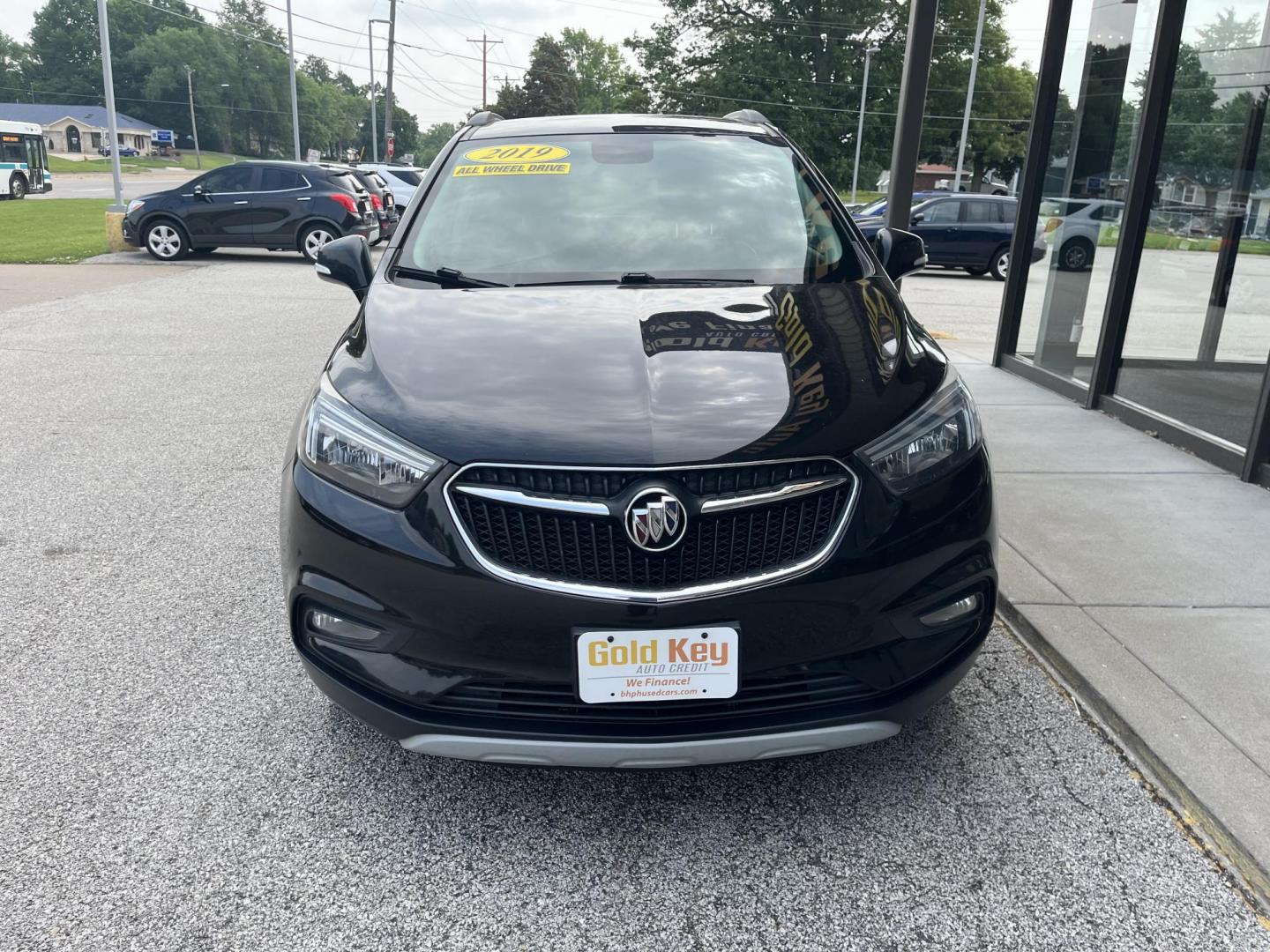2019 Black Carbon Metallic Buick Encore AWD Sport Touring (KL4CJ2SBXKB) , located at 1633 W Kimberly, Davenport, IA, 52806, (563) 323-5341, 41.559456, -90.598732 - Photo#1