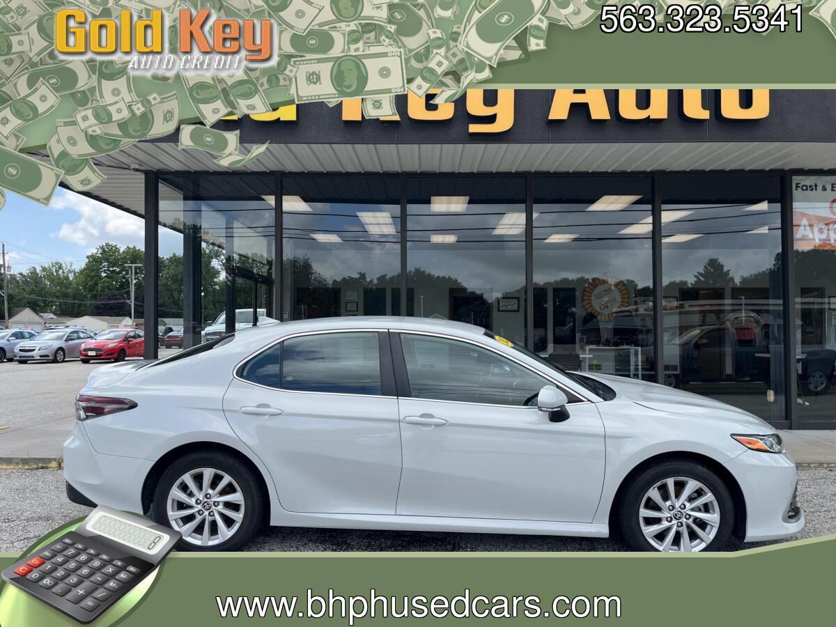 2022 Titanium Metallic Toyota Camry LE AWD (4T1C11BK8NU) with an 2.5L L4 DOHC 16V engine, 8A transmission, located at 1633 W Kimberly, Davenport, IA, 52806, (563) 323-5341, 41.559456, -90.598732- Photo#0