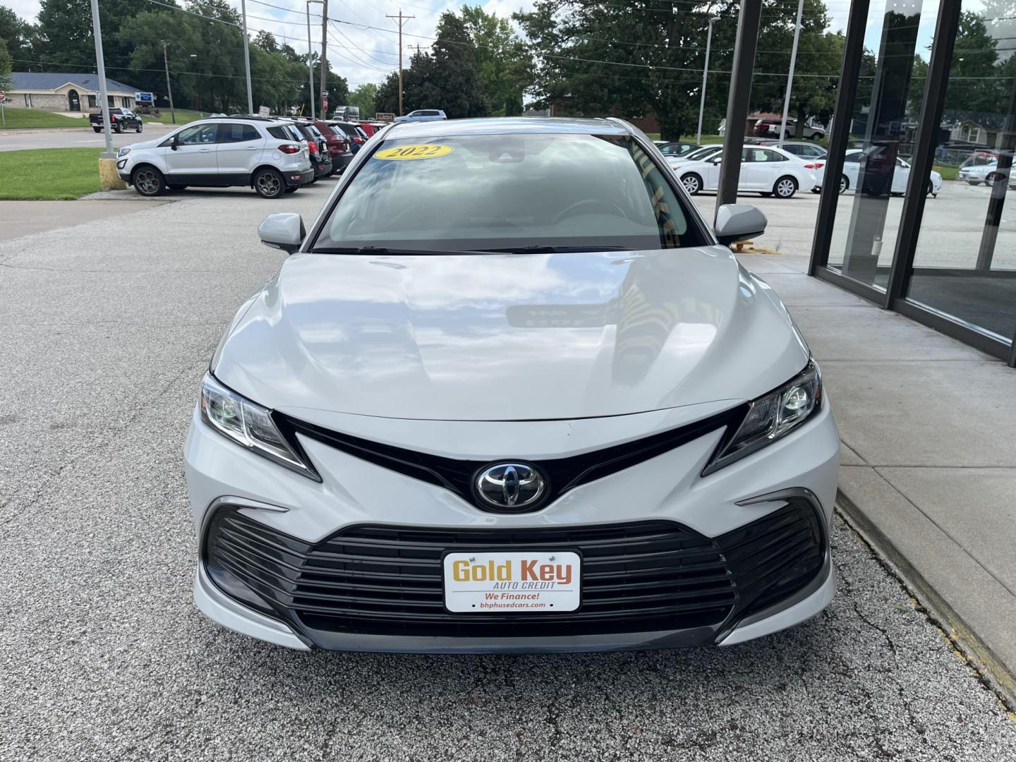 2022 Titanium Metallic Toyota Camry LE AWD (4T1C11BK8NU) with an 2.5L L4 DOHC 16V engine, 8A transmission, located at 1633 W Kimberly, Davenport, IA, 52806, (563) 323-5341, 41.559456, -90.598732 - Photo#1