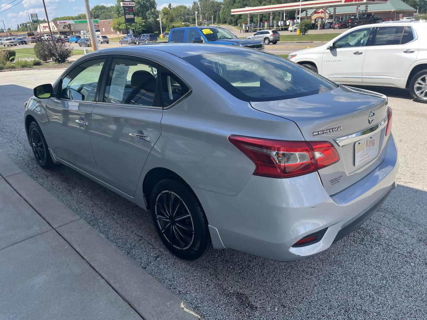 2018 Brilliant Silver Nissan Sentra S (3N1AB7AP9JY) with an 1.8L I-4 DOHC engine, located at 1633 W Kimberly, Davenport, IA, 52806, (563) 323-5341, 41.559456, -90.598732 - Photo#3