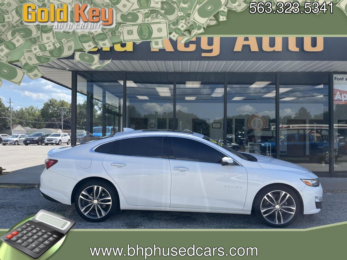 2020 White Chevrolet Malibu Premier (1G1ZE5SX9LF) with an 2.0L L4 DOHC 16V engine, 6-Speed Automatic transmission, located at 1633 W Kimberly, Davenport, IA, 52806, (563) 323-5341, 41.559456, -90.598732- Photo#0