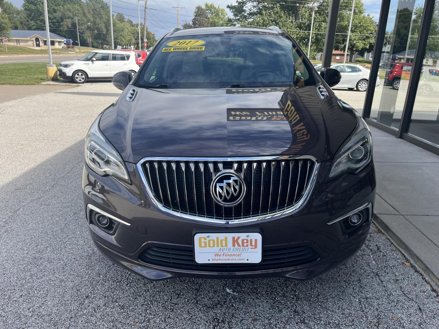 2017 Midnight Amethyst Metallic Buick Envision Essence (LRBFXDSA7HD) with an 2.5L I-4 gasoline direct injection engine, located at 1633 W Kimberly, Davenport, IA, 52806, (563) 323-5341, 41.559456, -90.598732 - Photo#1
