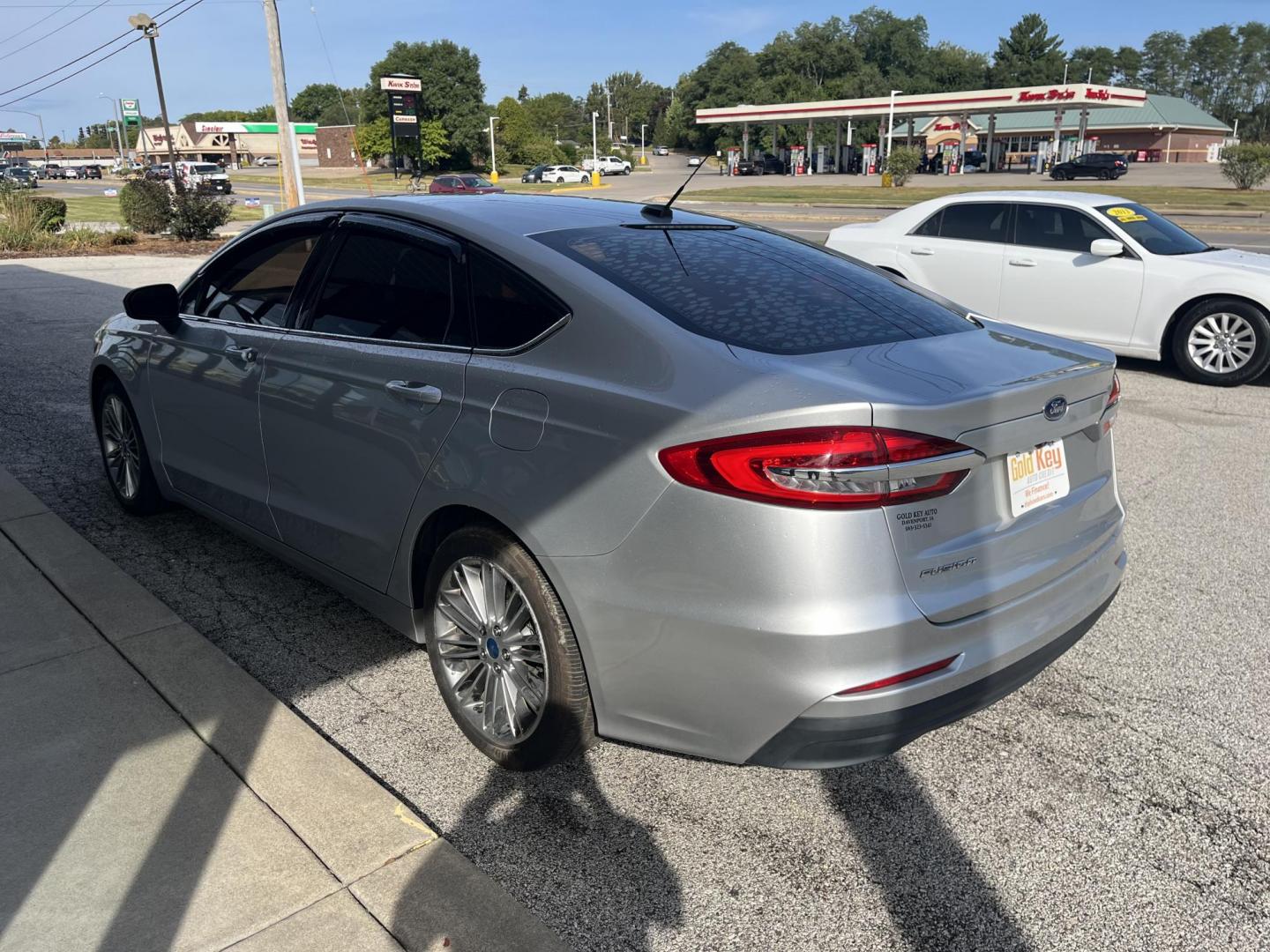 2019 Ingot Silver Metallic Ford Fusion S (3FA6P0G79KR) with an Duratec 2.5L I-4 DOHC engine, located at 1633 W Kimberly, Davenport, IA, 52806, (563) 323-5341, 41.559456, -90.598732 - Photo#3