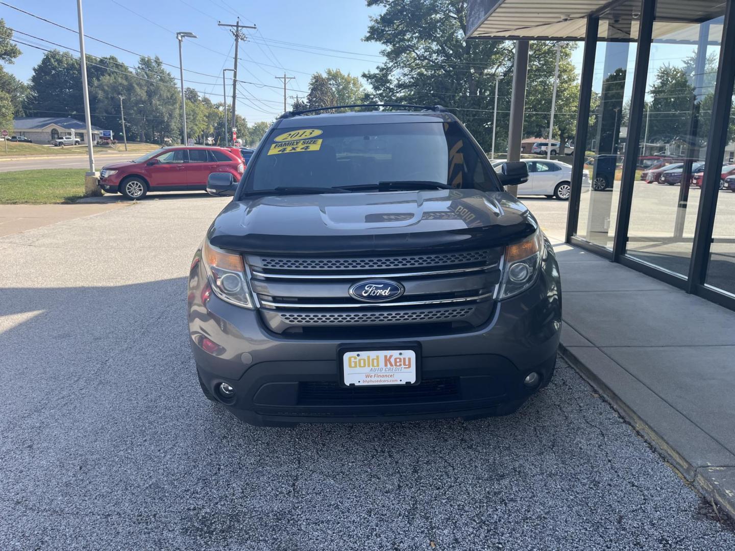 2013 Sterling Grey Metall Ford Explorer Limited 4WD (1FM5K8F86DG) with an 3.5L V6 DOHC 24V engine, 6-Speed Automatic transmission, located at 1633 W Kimberly, Davenport, IA, 52806, (563) 323-5341, 41.559456, -90.598732 - Photo#1