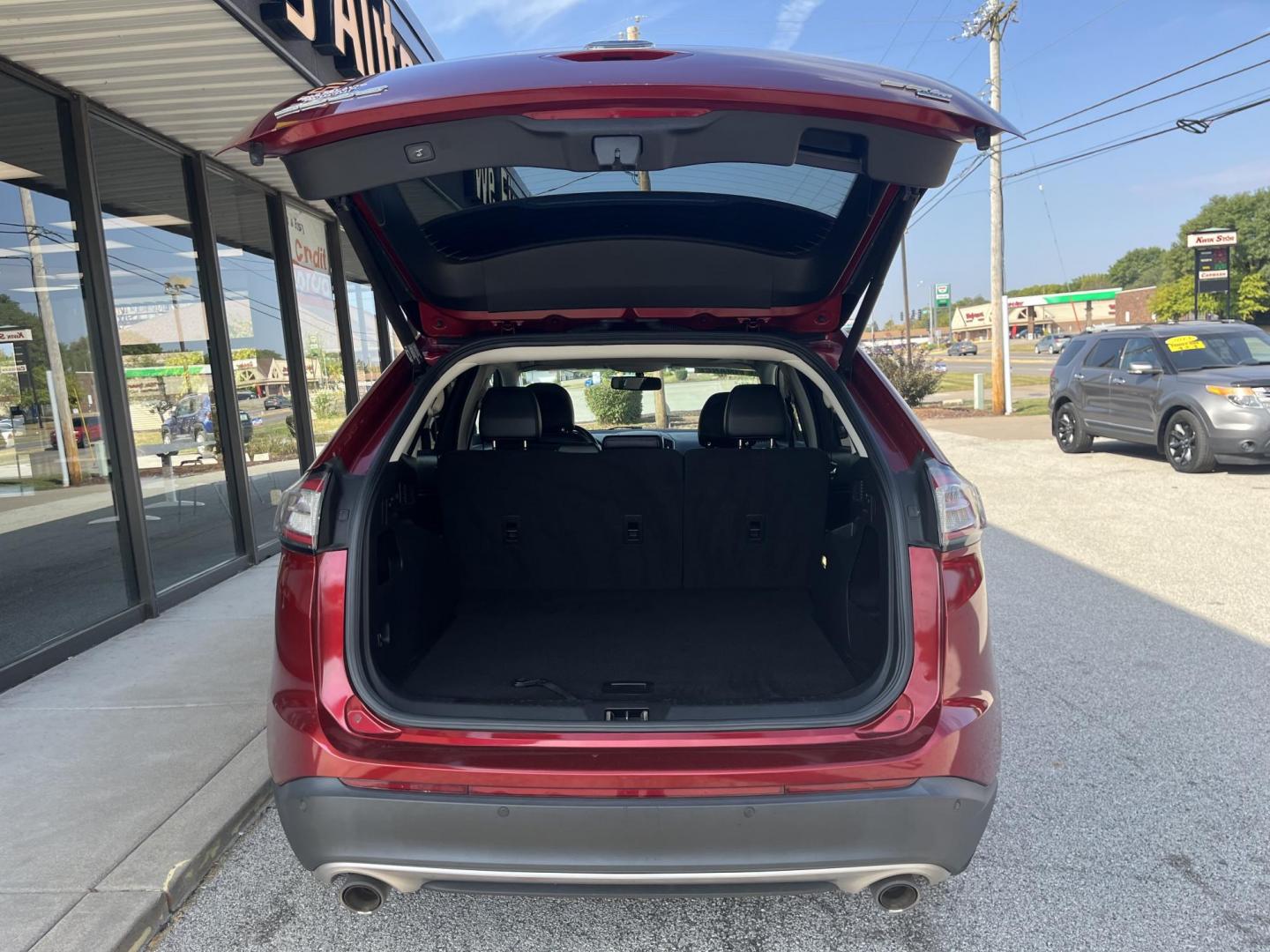 2016 Ruby Red Metallic Tinted Clearcoat Ford Edge SEL (2FMPK4J83GB) , located at 1633 W Kimberly, Davenport, IA, 52806, (563) 323-5341, 41.559456, -90.598732 - Photo#5
