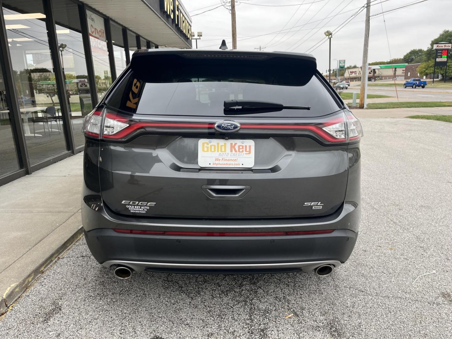 2018 Magnetic Metallic Ford Edge SEL (2FMPK4J8XJB) , located at 1633 W Kimberly, Davenport, IA, 52806, (563) 323-5341, 41.559456, -90.598732 - Photo#4