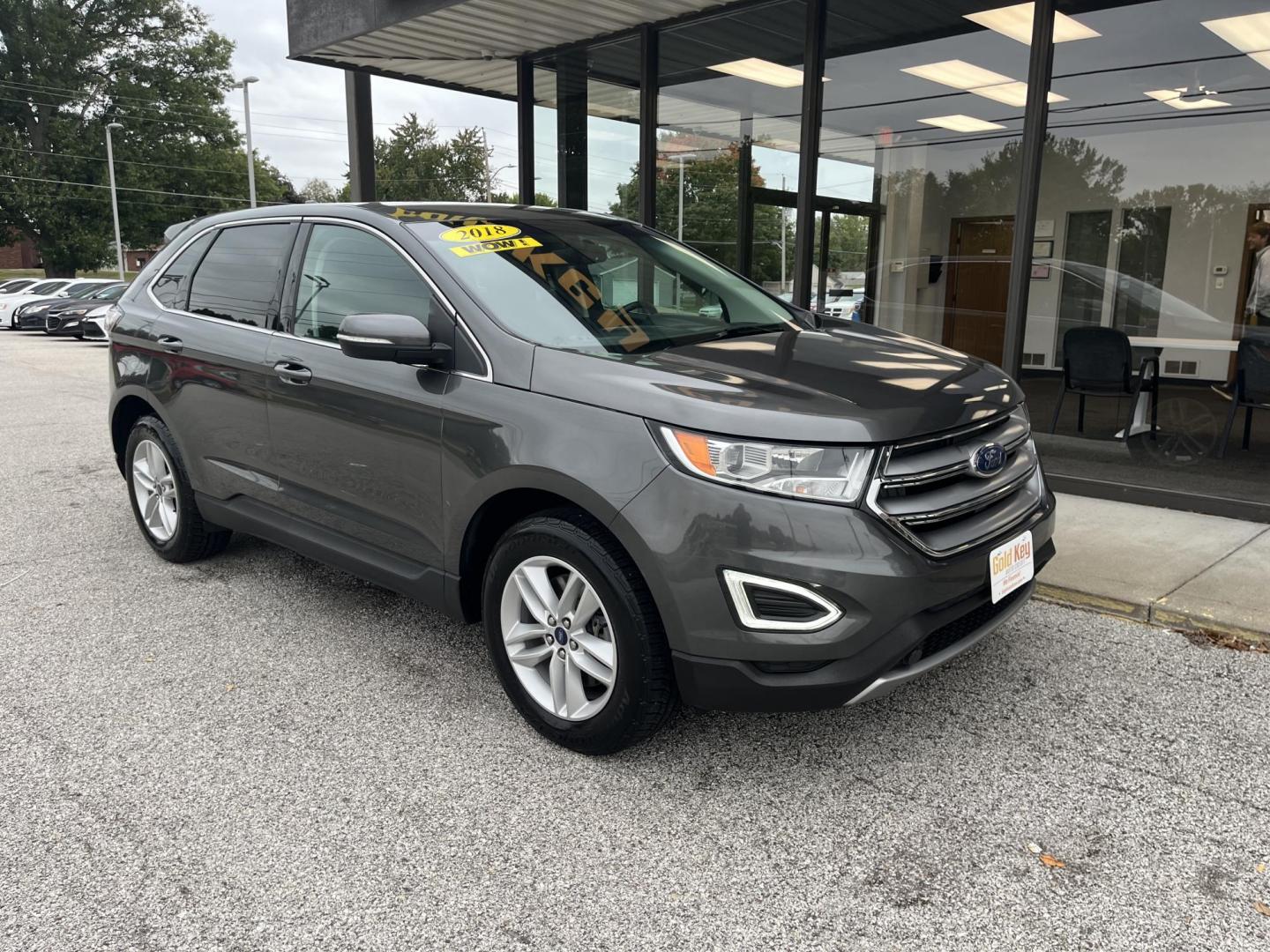 2018 Magnetic Metallic Ford Edge SEL (2FMPK4J8XJB) , located at 1633 W Kimberly, Davenport, IA, 52806, (563) 323-5341, 41.559456, -90.598732 - Photo#2