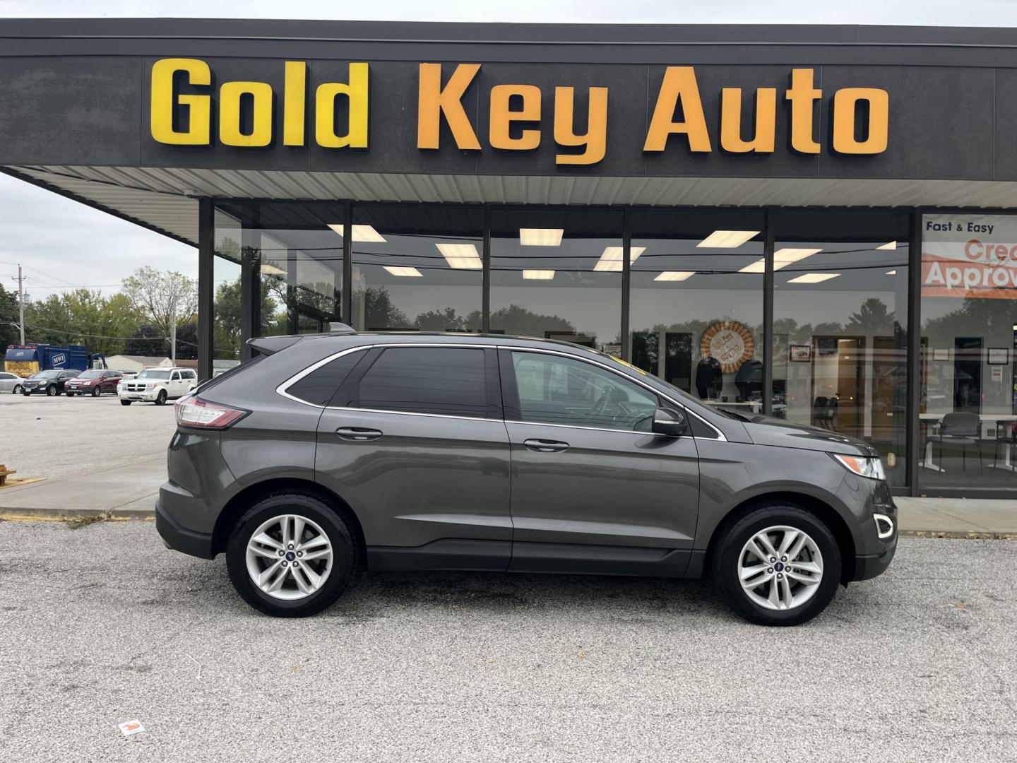 2018 Magnetic Metallic Ford Edge SEL (2FMPK4J8XJB) , located at 1633 W Kimberly, Davenport, IA, 52806, (563) 323-5341, 41.559456, -90.598732 - Photo#0