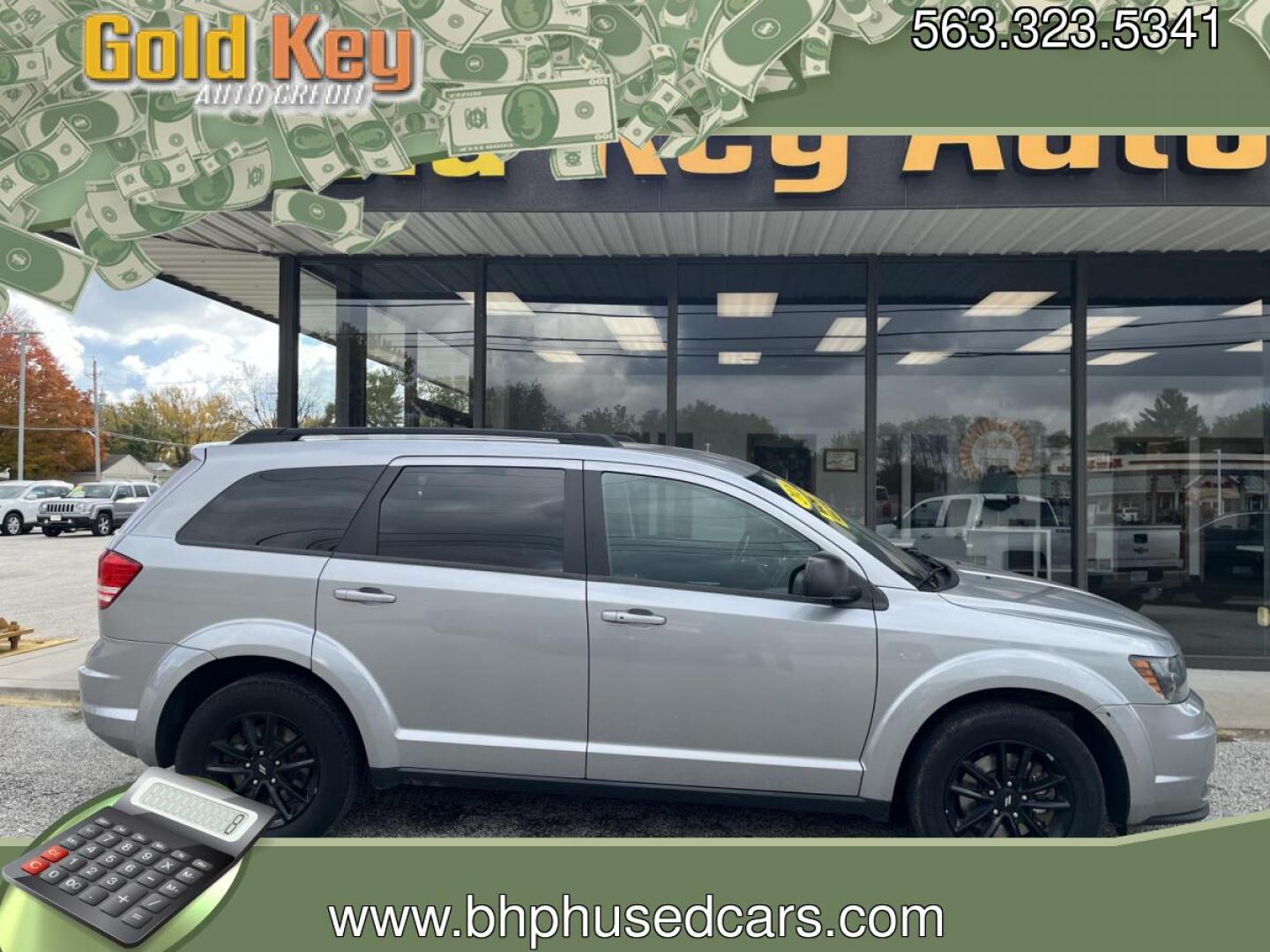 2020 Billet Clearcoat Dodge Journey SE Value (3C4PDCABXLT) with an Tigershark MultiAir 2.4L I-4 DOHC engine, located at 1633 W Kimberly, Davenport, IA, 52806, (563) 323-5341, 41.559456, -90.598732- Photo#0