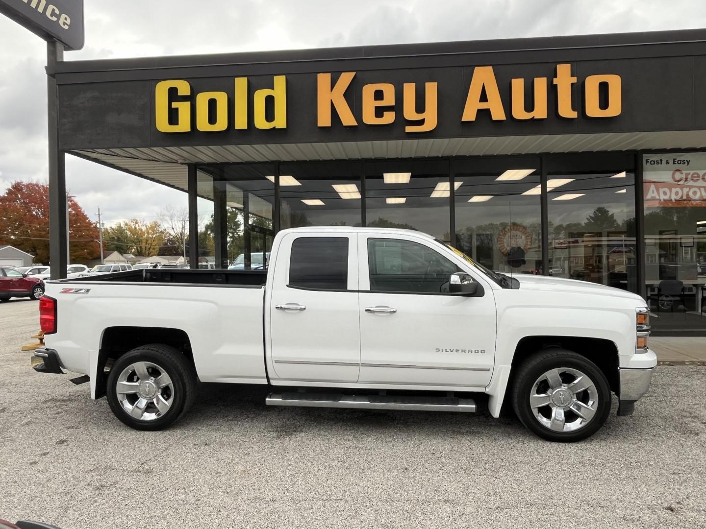 2014 Summit White Chevrolet Silverado 1500 2LZ (1GCVKSEC1EZ) , located at 1633 W Kimberly, Davenport, IA, 52806, (563) 323-5341, 41.559456, -90.598732 - Photo#0