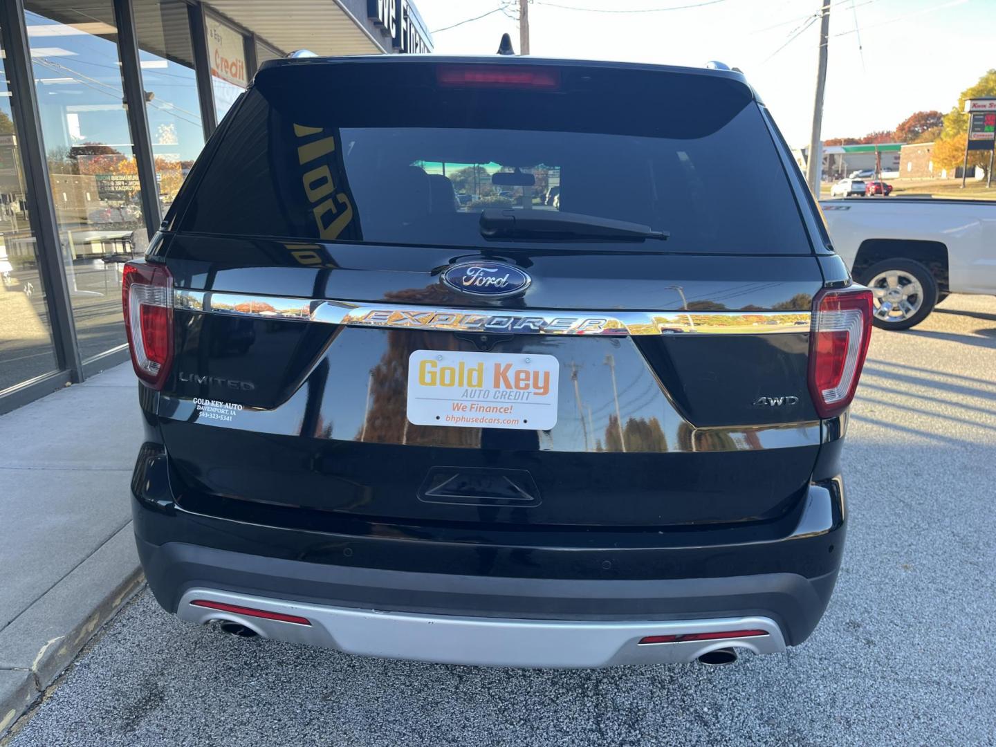 2016 Shadow Black Ford Explorer Limited (1FM5K8F86GG) with an EcoBoost 2.3L I-4 gasoline direct injection engine, located at 1633 W Kimberly, Davenport, IA, 52806, (563) 323-5341, 41.559456, -90.598732 - Photo#2