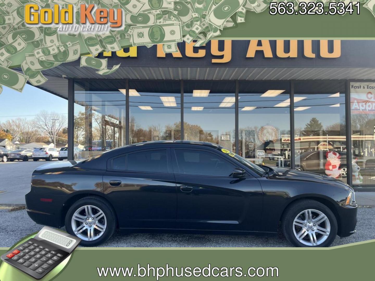 2011 Black Dodge Charger SE (2B3CL3CG6BH) , located at 1633 W Kimberly, Davenport, IA, 52806, (563) 323-5341, 41.559456, -90.598732- Photo#0
