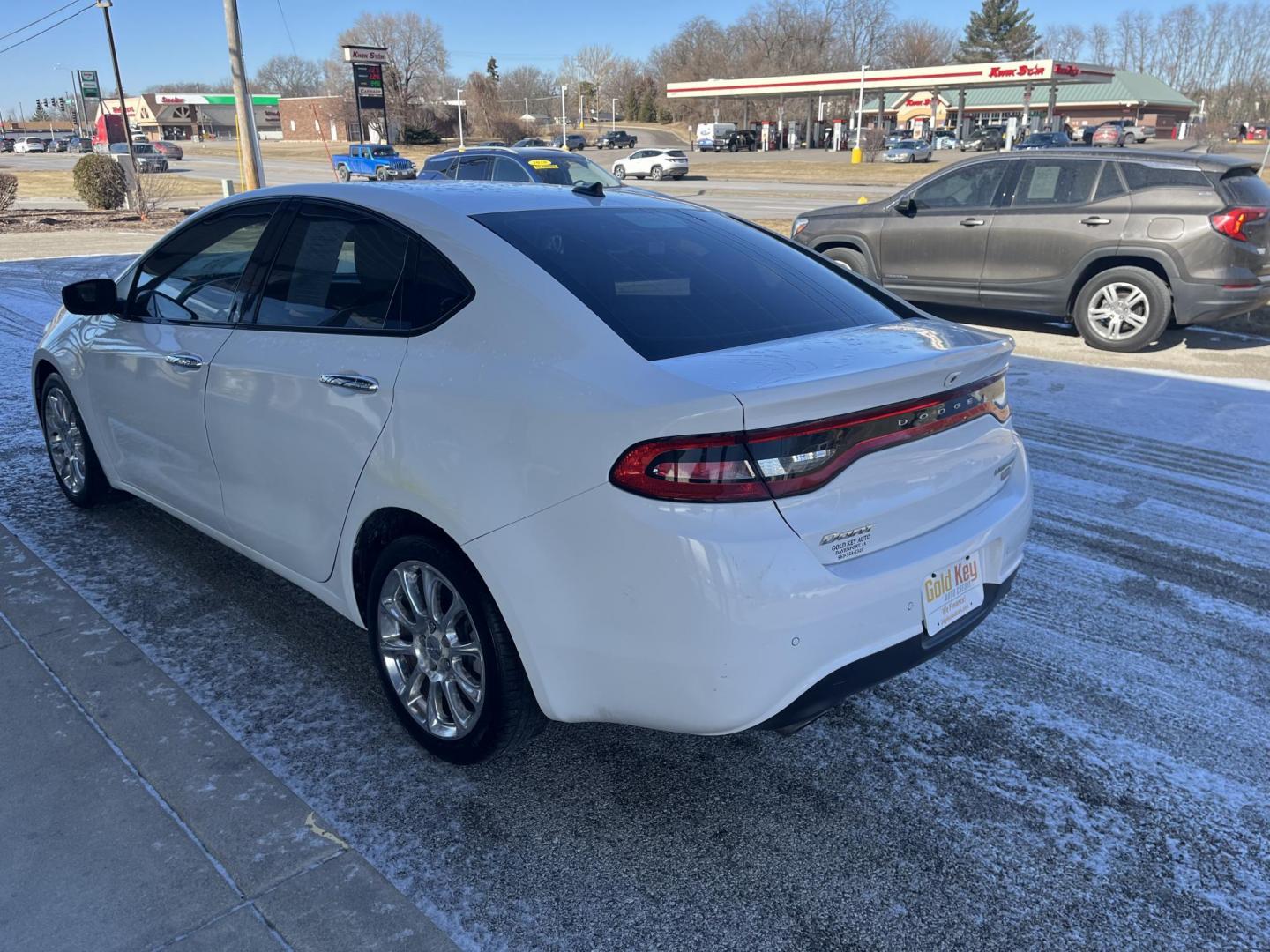 2013 White Dodge Dart Limited (1C3CDFCH0DD) , Auto transmission, located at 1633 W Kimberly, Davenport, IA, 52806, (563) 323-5341, 41.559456, -90.598732 - Photo#3